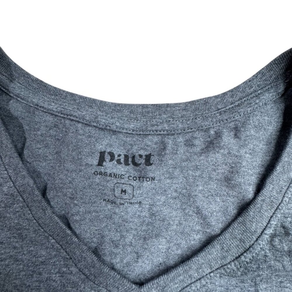 Pact organic cotton short sleeve shirt size medium - Picture 3 of 5